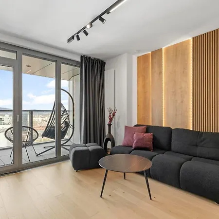 Appartement Eurovea Tower 33Rd Floor City And Hills View *