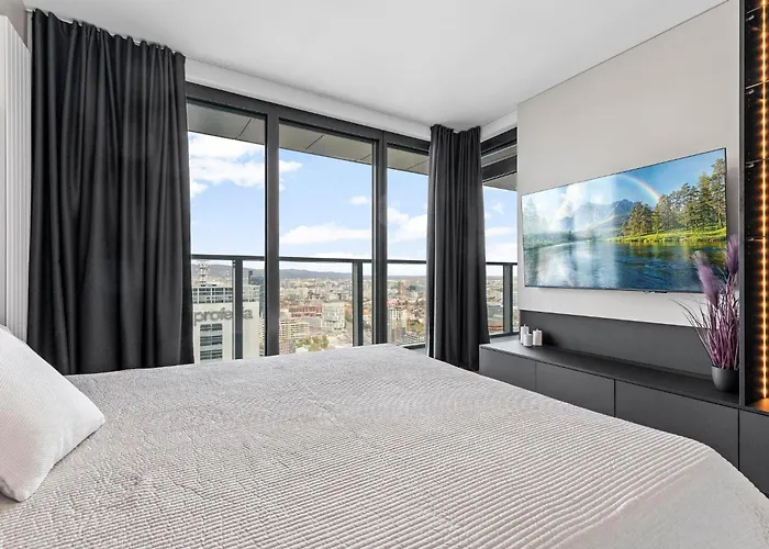 Luxury Eurovea Tower - & Hills Apartmán Bratislava