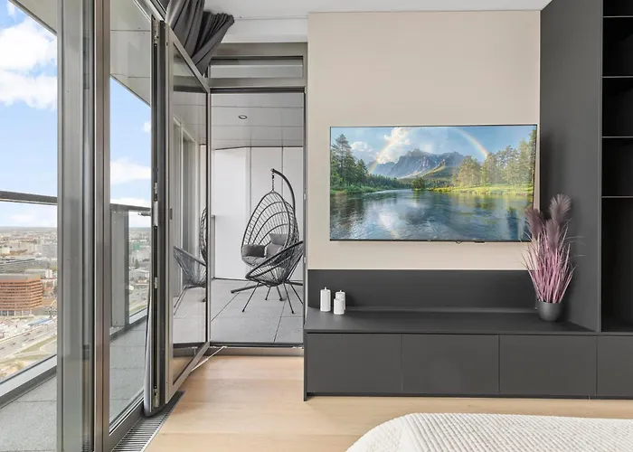 Luxury Eurovea Tower - & Hills Pressburg